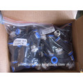 ningbo metal union tee fittings with plastic sleeve